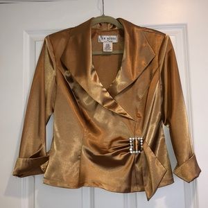 Gold blouse